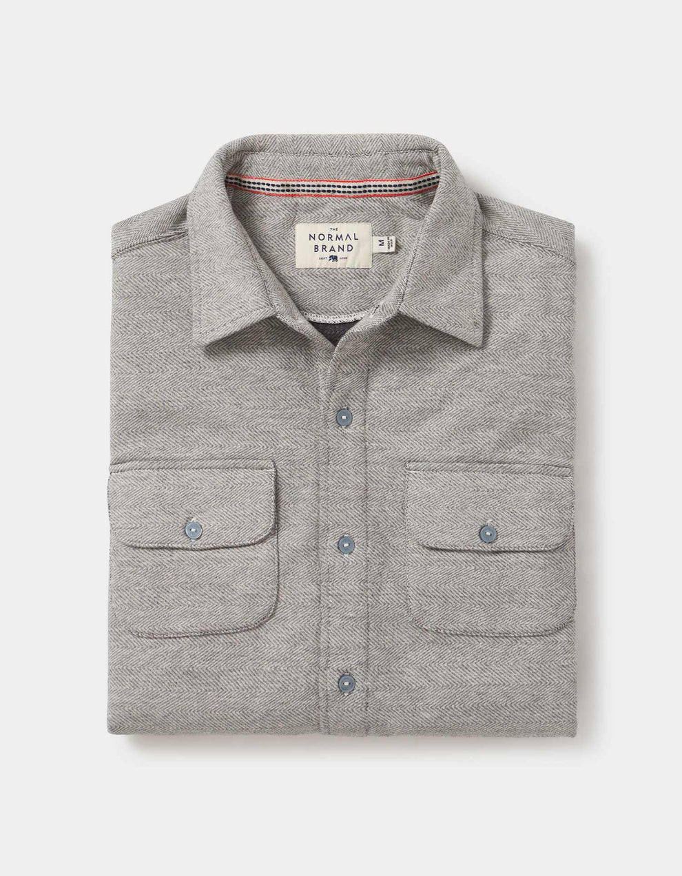 The Normal Brand - Textured Knit Shirt - Graphite