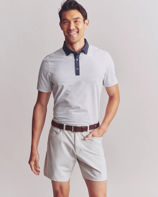 Rhone - Golf Sport Polo - True Navy Stripe