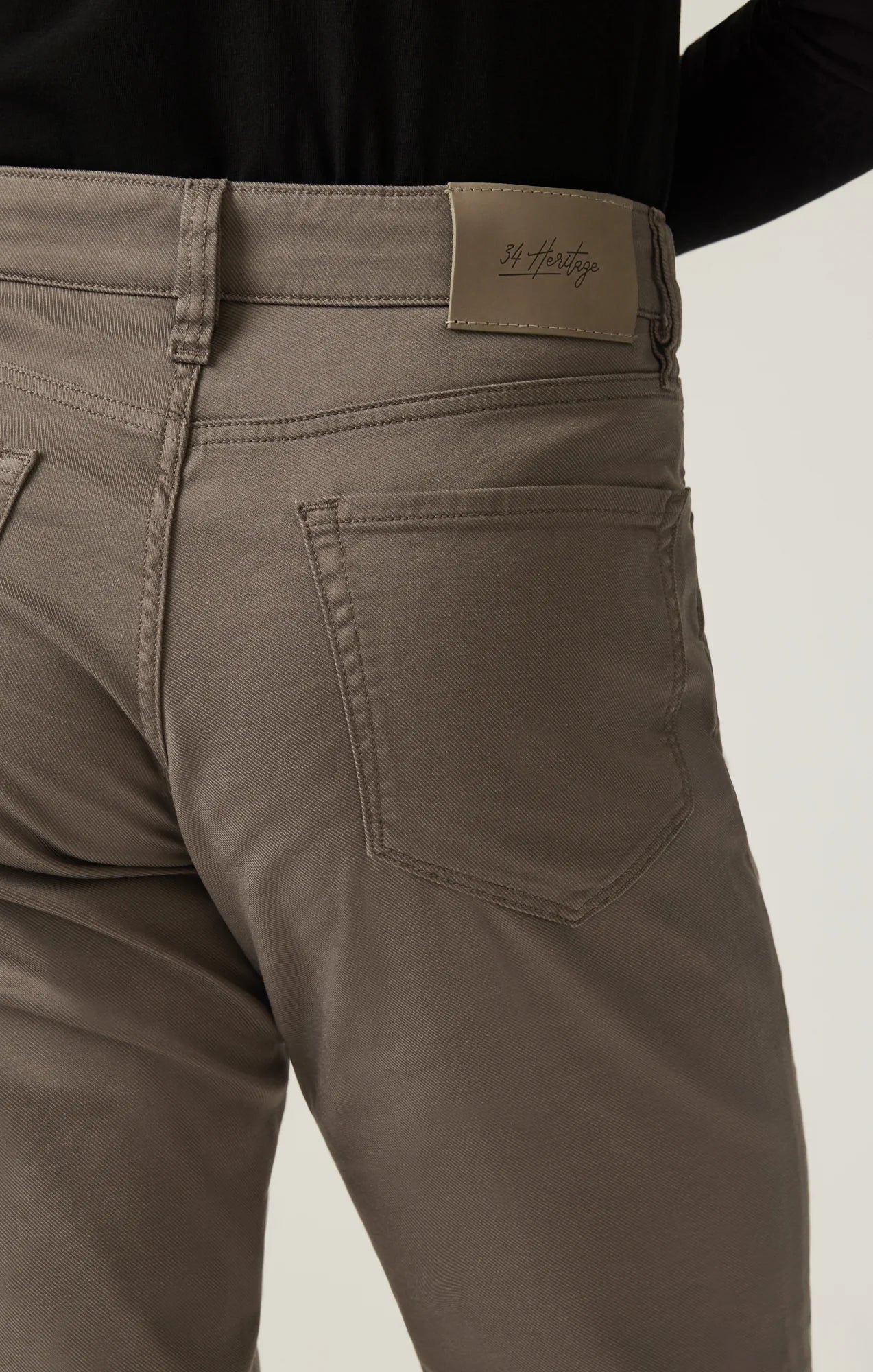 34 Heritage - Charisma Relaxed Straight Pant - Taupe Coolmax