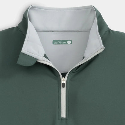 Genteal - Venture Performance Quater-Zip - Pewter