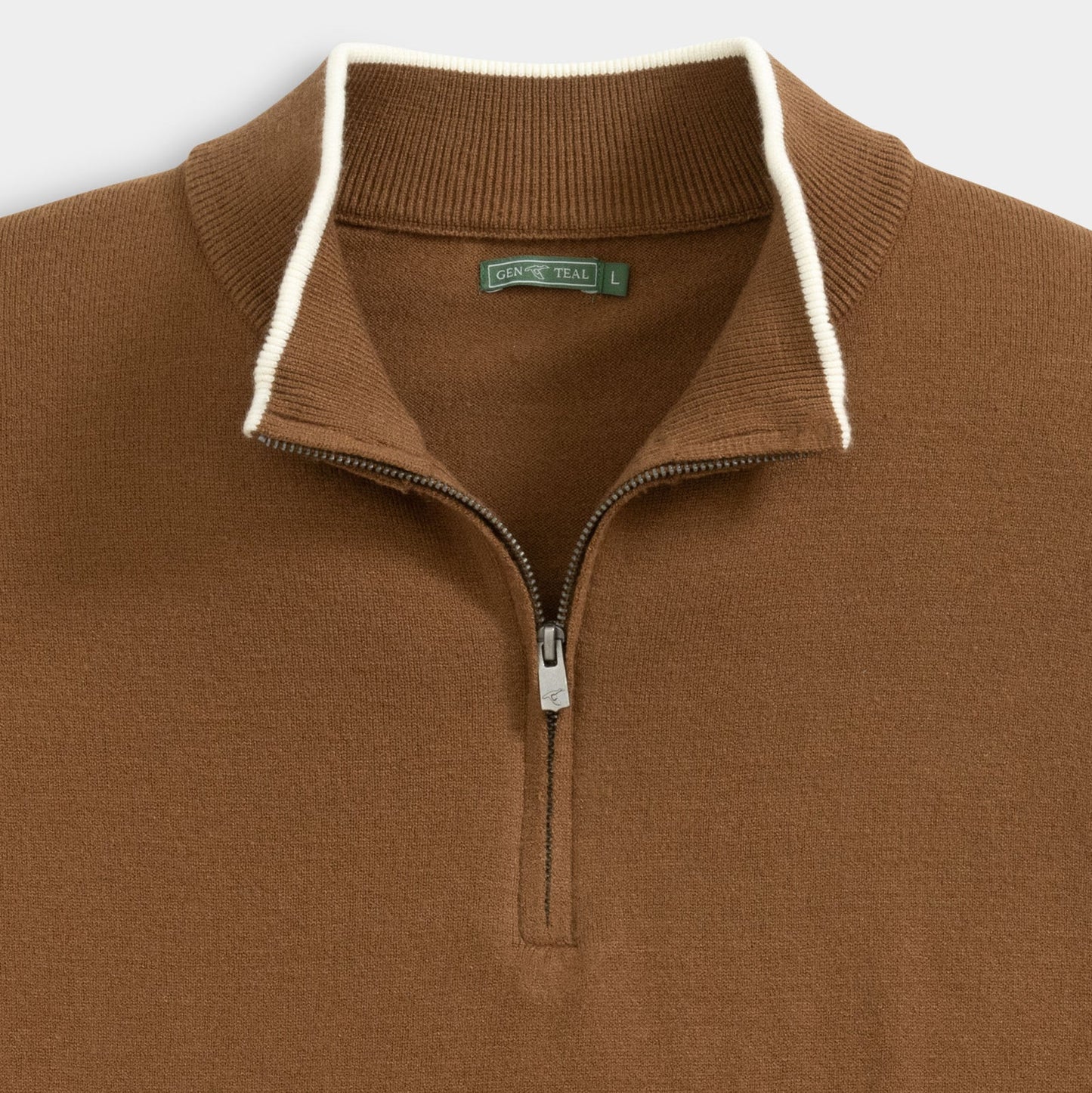 Genteal - Mattson Quarter Zip - Mahogany
