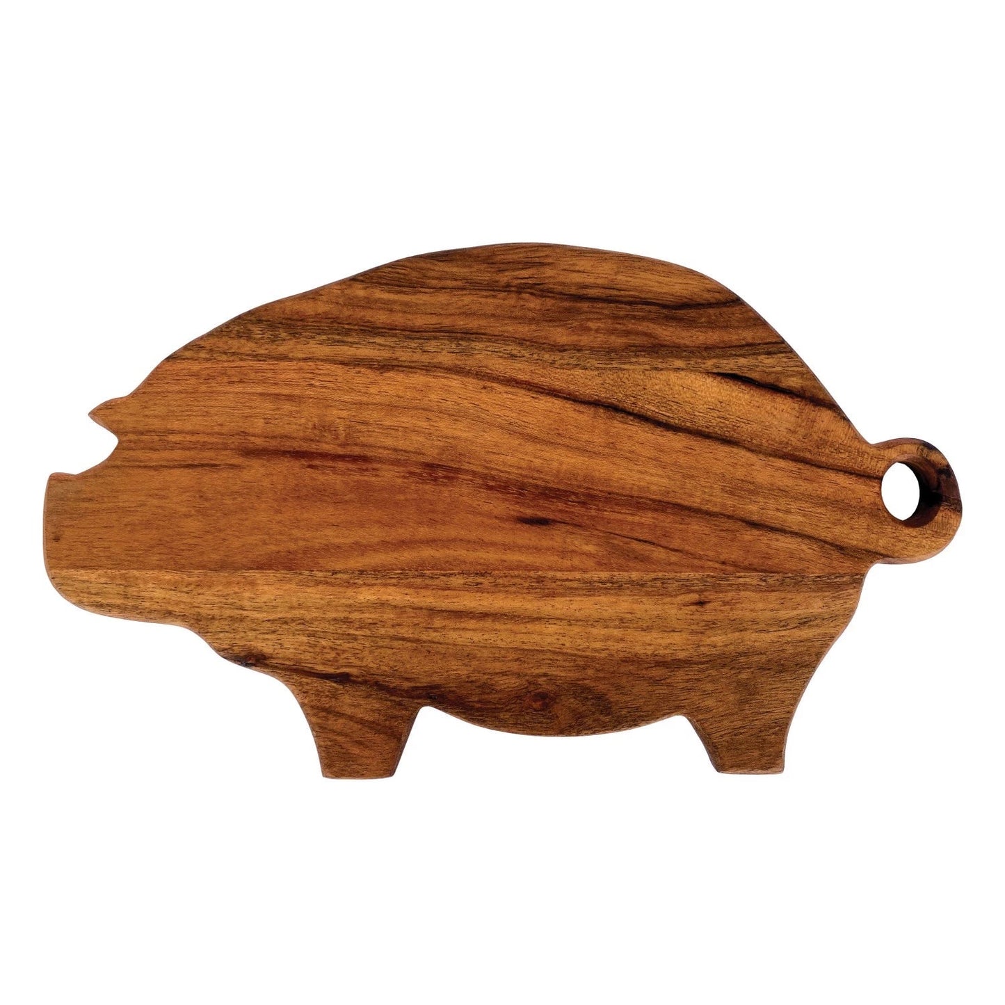 Mango Wood Cheese/Cutting Board - Pig