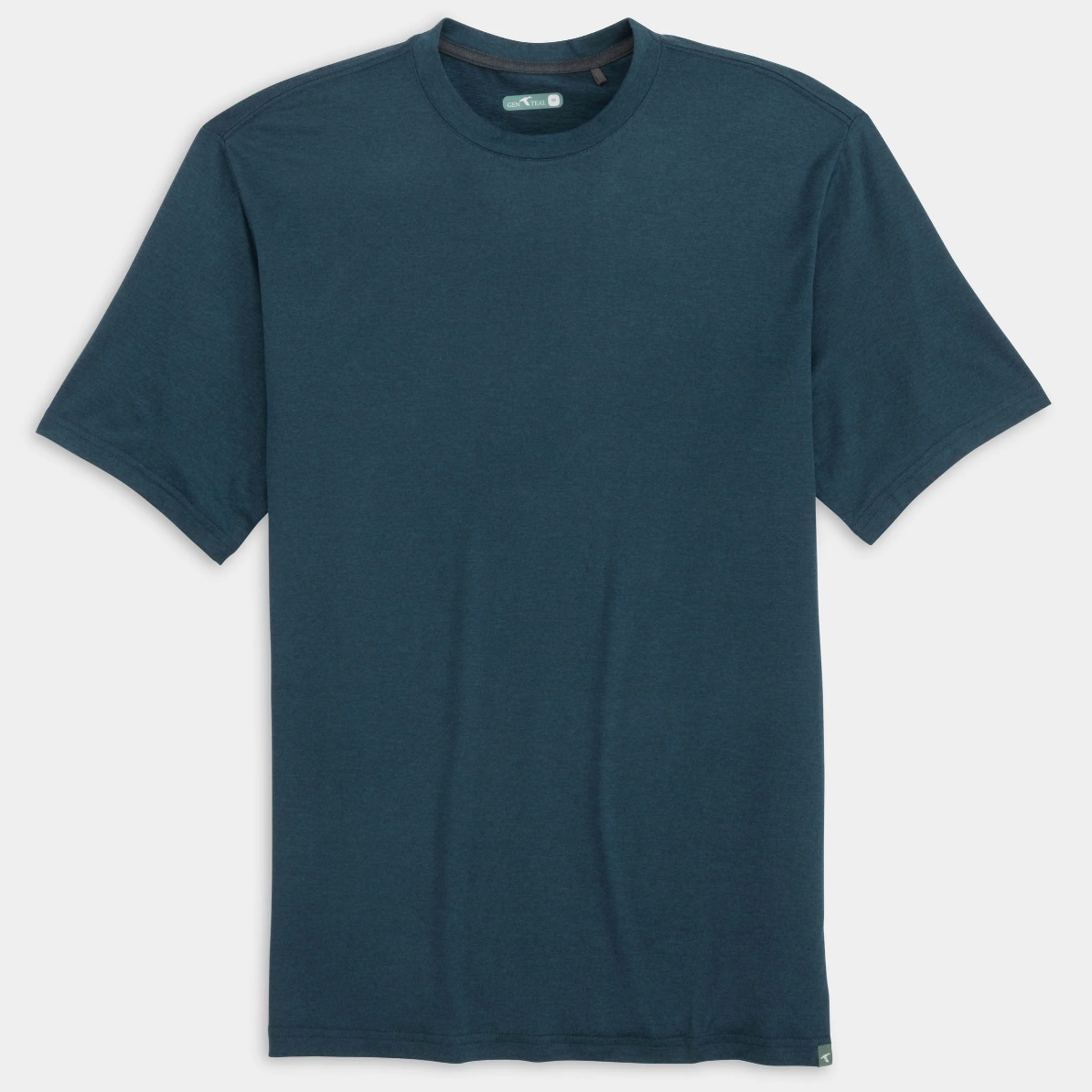 Genteal - Heathered Short Sleeve T-Shirt - Navy