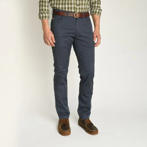 Duck Head - Shoreline Five-Pocket Pant - Washed Navy