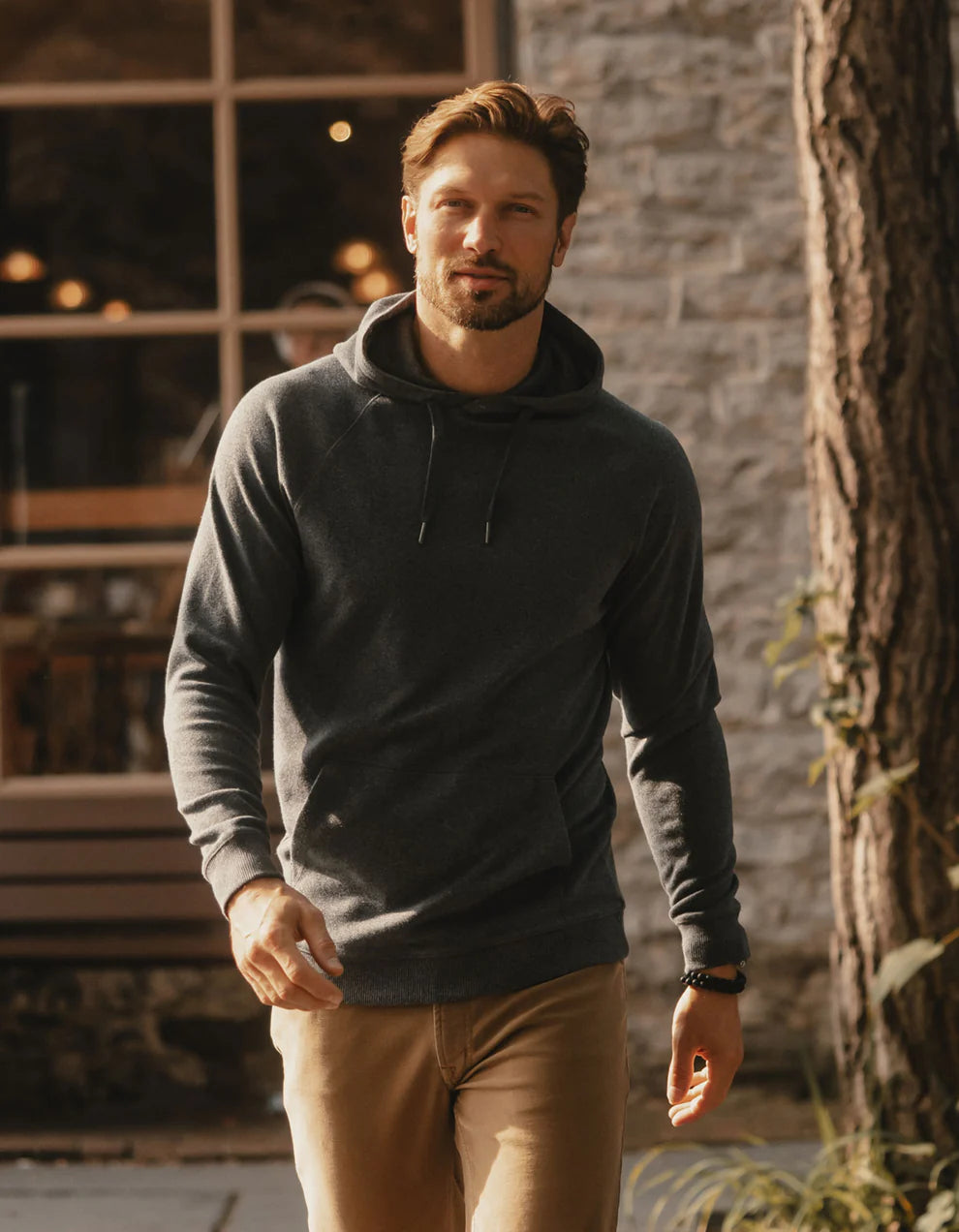 The Normal Brand - Puremeso Weekend Hoodie - Charcoal