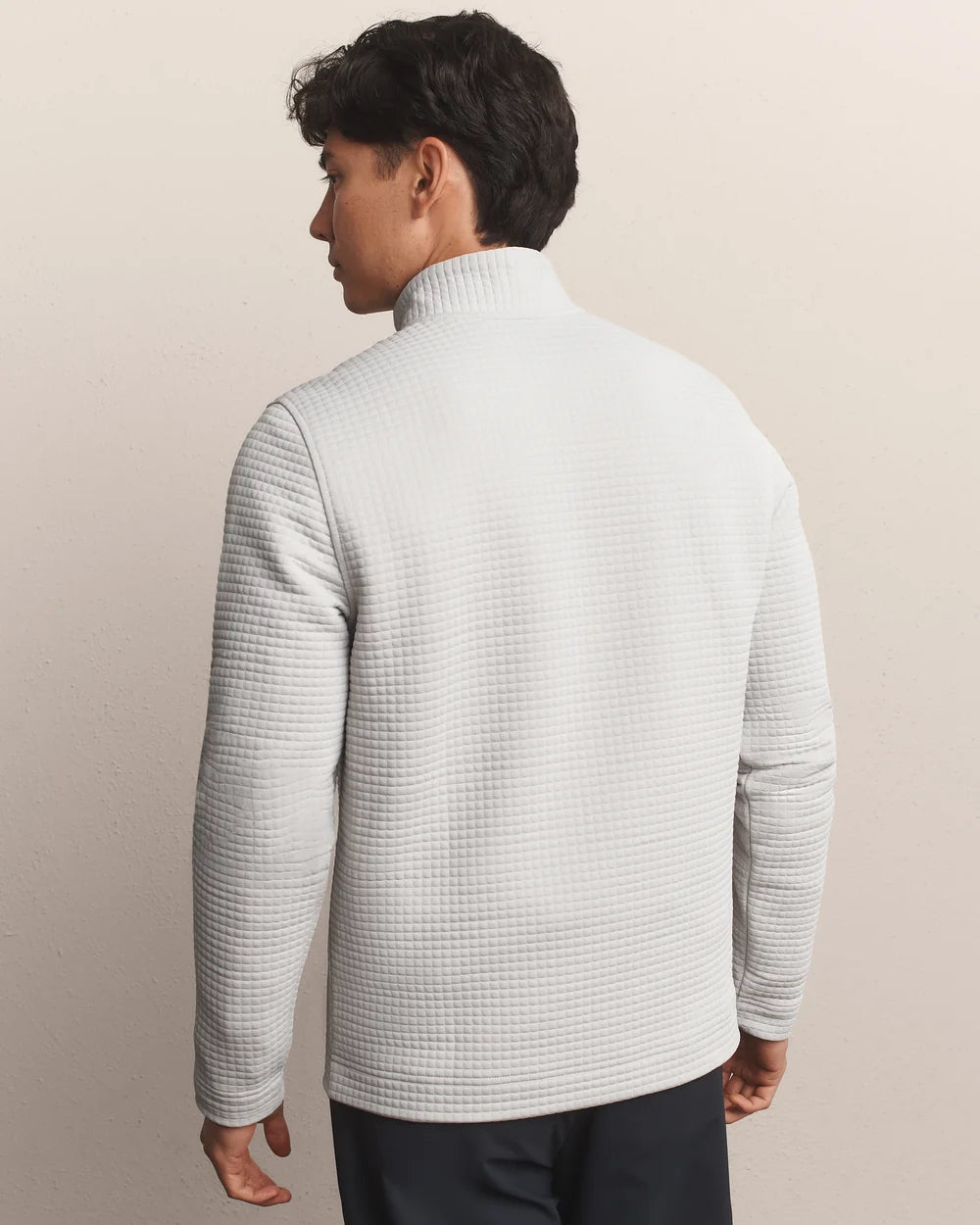 Rhone - Landmark 1/4 Zip - Sleet Gray