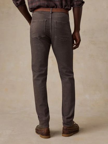 Faherty - Stretch Terry 5-Pocket Pant - Coast Brown