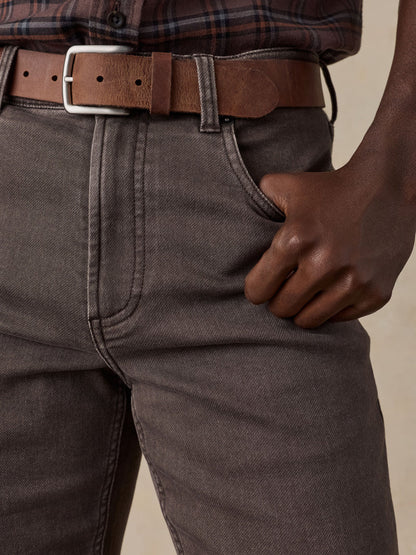 Faherty - Stretch Terry 5-Pocket Pant - Coast Brown