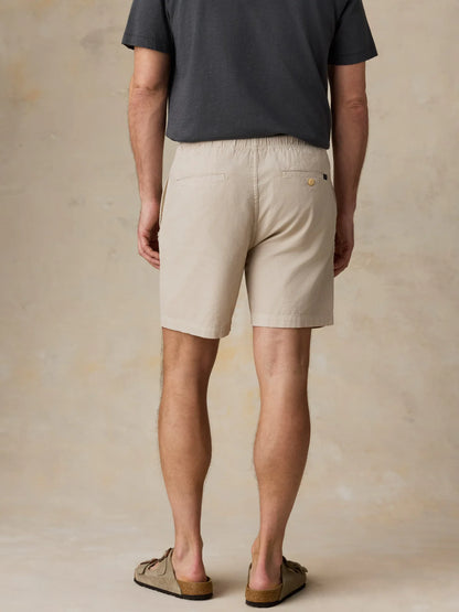 Faherty - Essential Drawstring Short - Stone