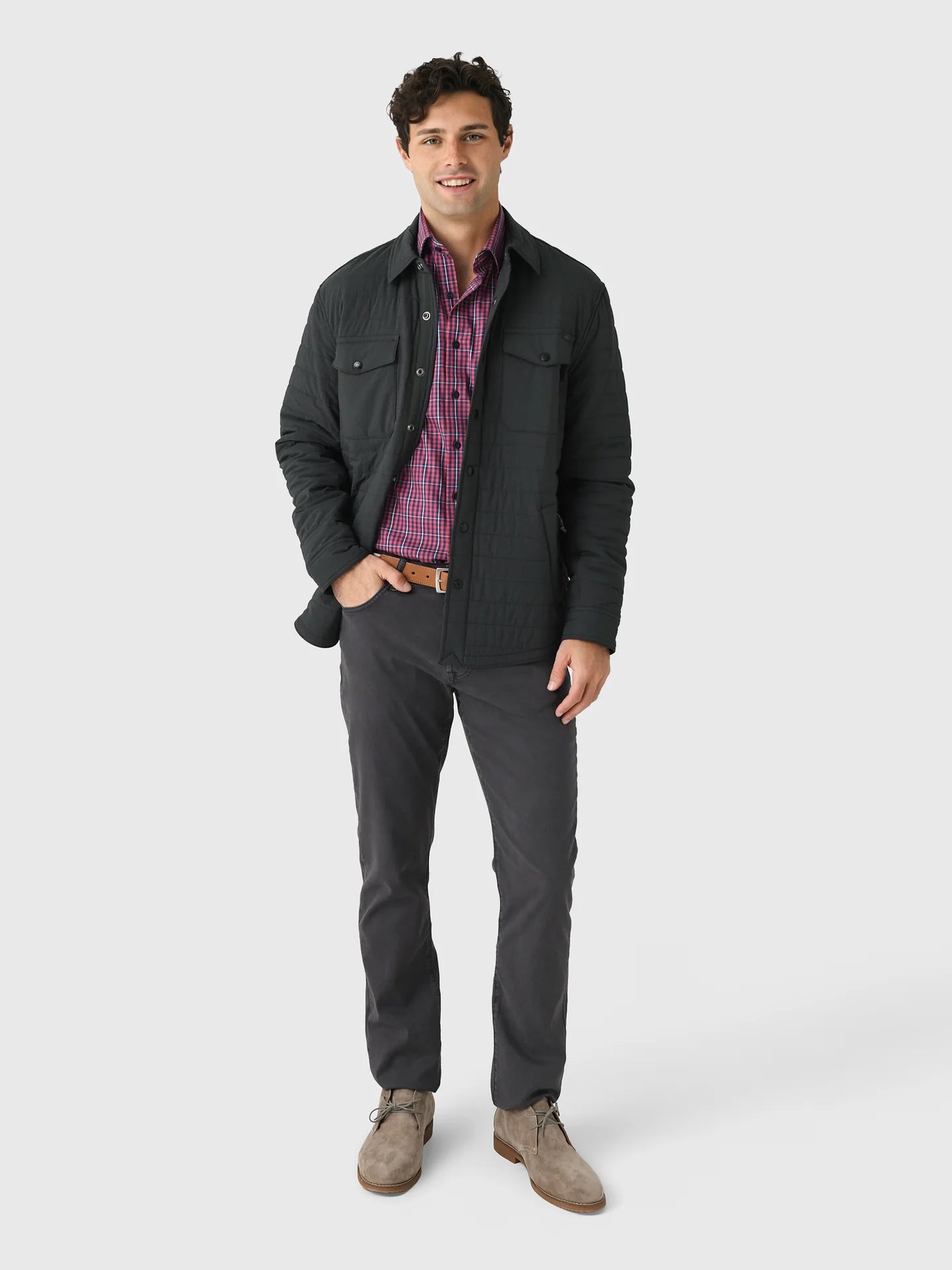 Faherty - Horizon Series CPO - Charcoal
