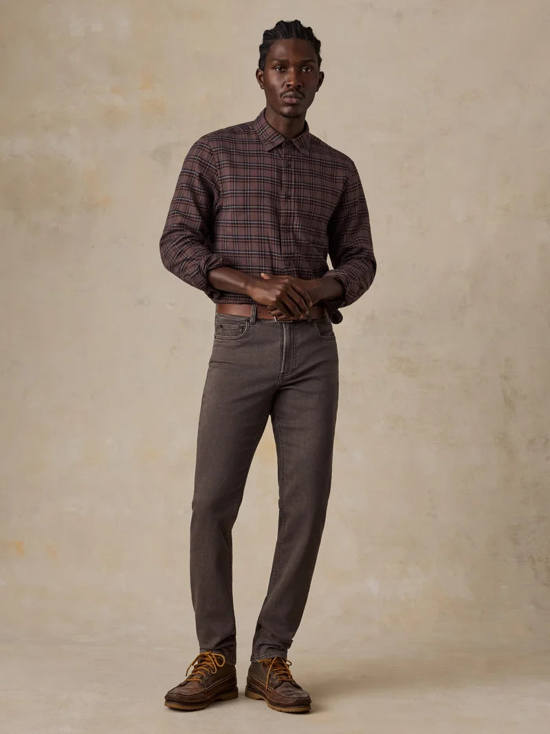 Faherty - Timberline Brushed Twill Shirt - Smoky Hills Plaid