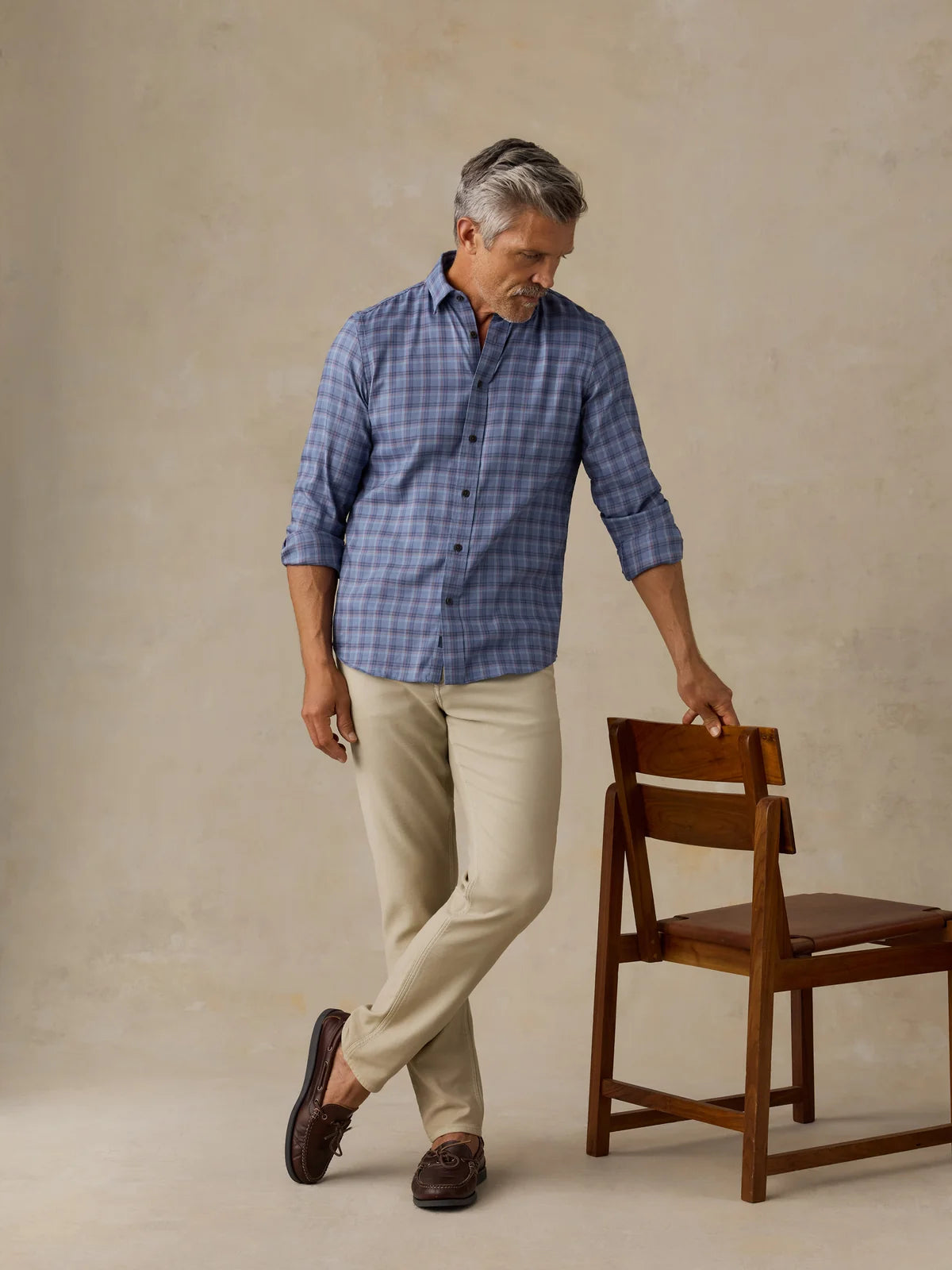 Faherty - Soft Twill Movement Shirt - Riverstone Pass Plaid