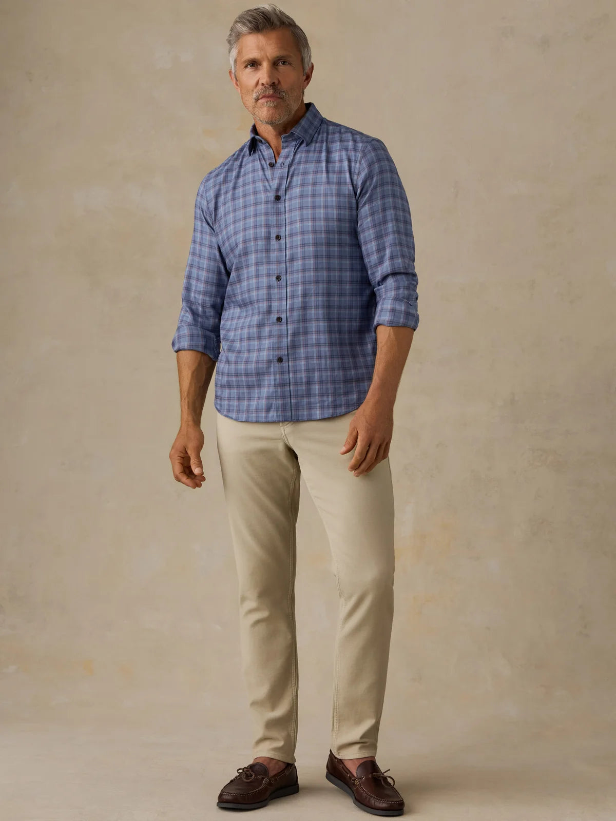 Faherty - Soft Twill Movement Shirt - Riverstone Pass Plaid