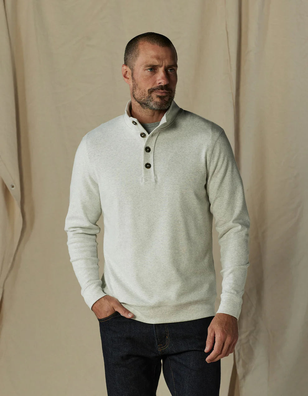 The Normal Brand - Puremeso Button Popover - Stone