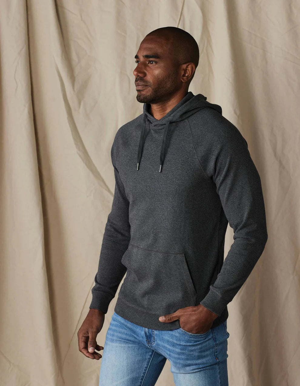 The Normal Brand - Puremeso Weekend Hoodie - Charcoal