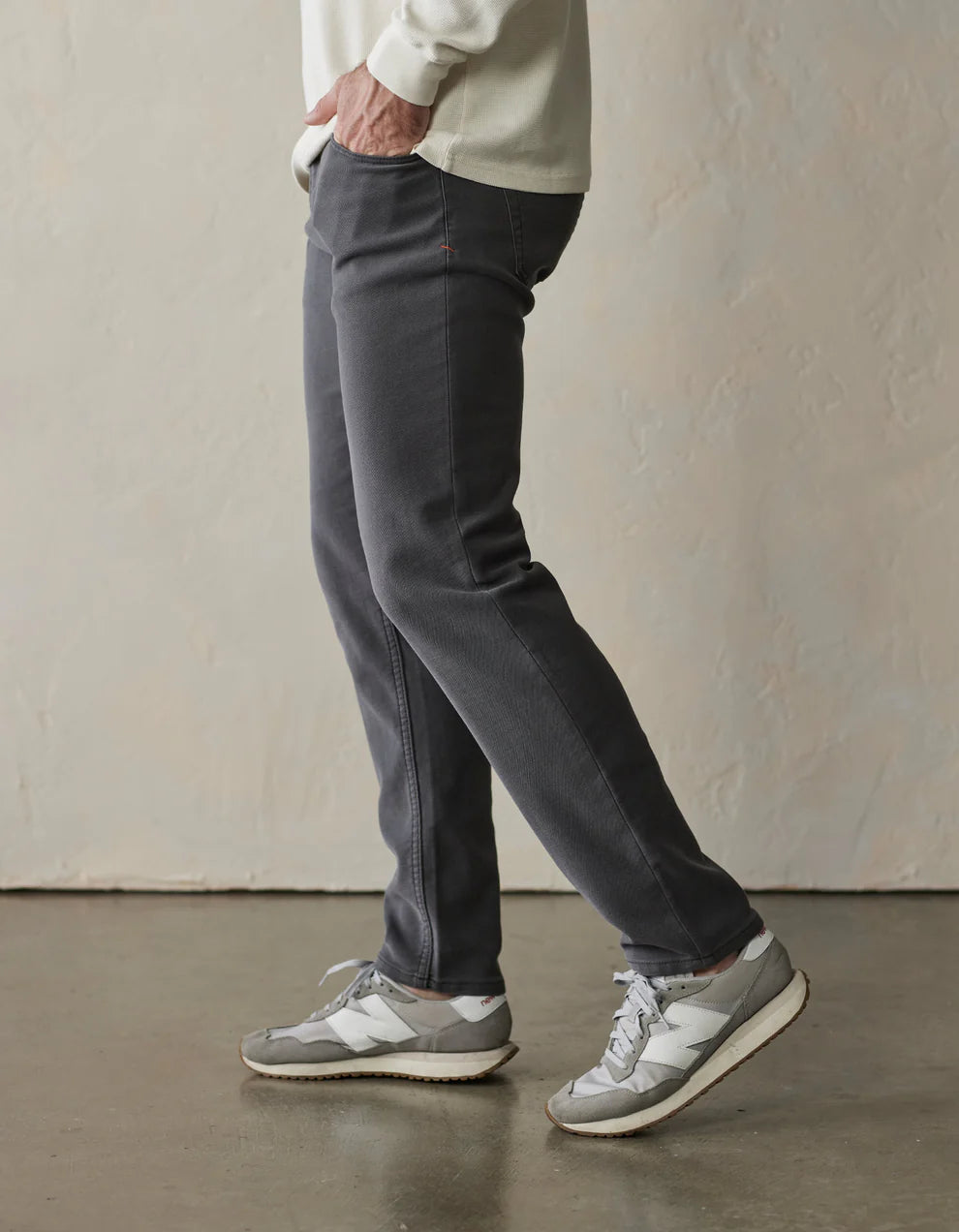 The Normal Brand - Comfort Terry Pant - Steel