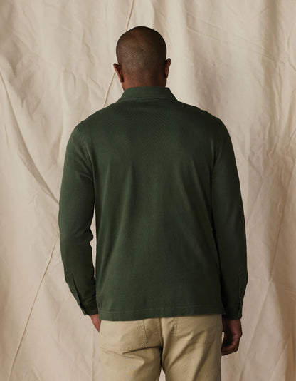 The Normal Brand - Lennox Jersey Polo - Alpine