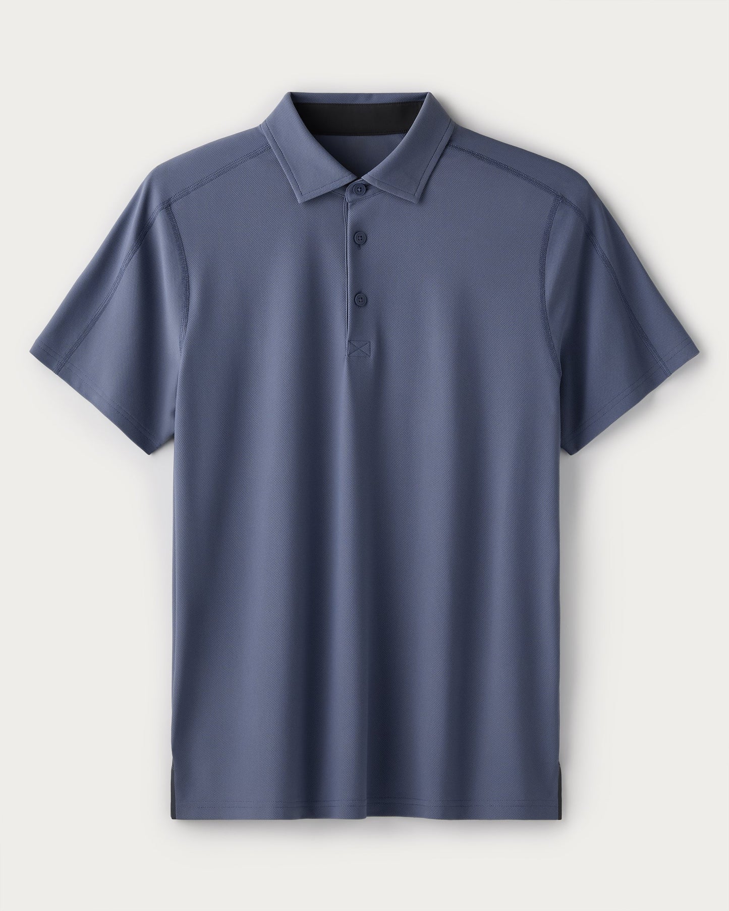 Rhone - Regatta Pique Polo - Shale Blue