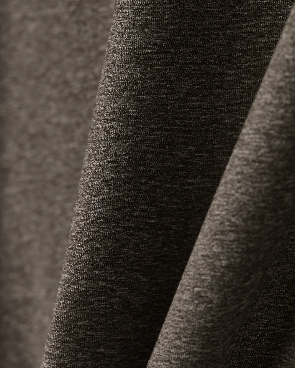 Rhone -  Reign Long Sleeve - Cafe Noir Heather