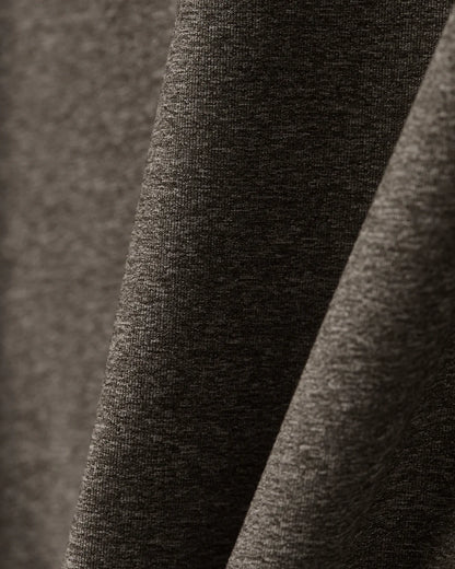 Rhone -  Reign Long Sleeve - Cafe Noir Heather