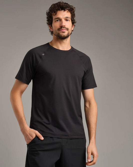 Rhone - Reign Short Sleeve - Black