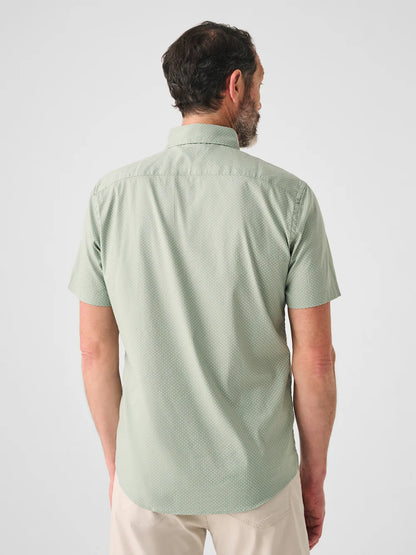 Faherty - Short Sleeve Movement Shirt - Sage Meridian