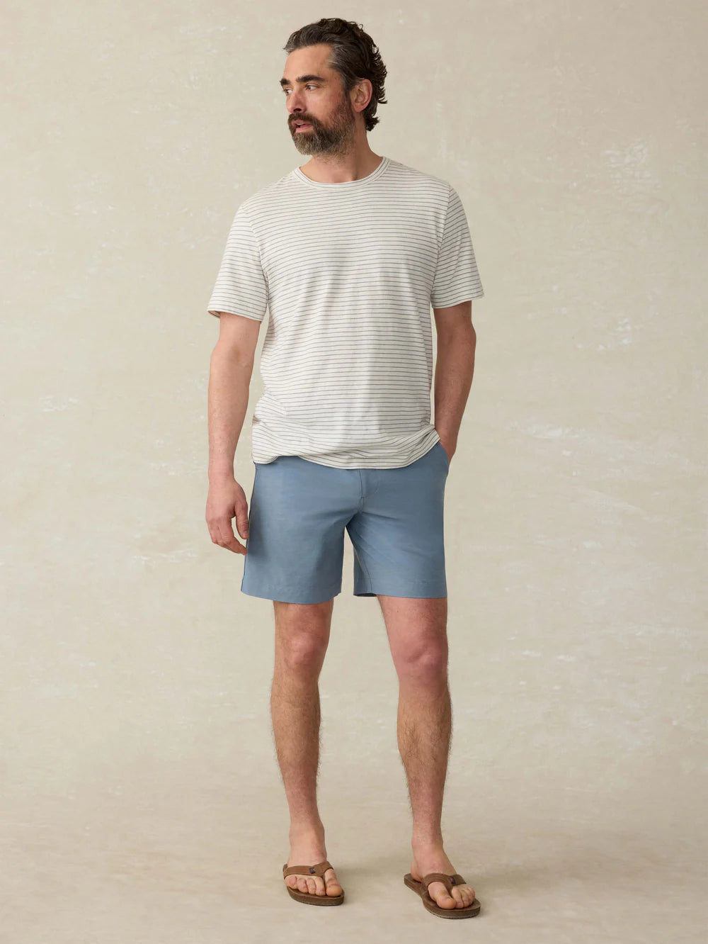 Faherty - All Day Short 7" - Deep Marine