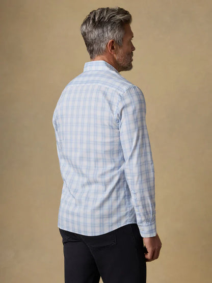 Faherty - The Movement Shirt - Sea Horizon Plaid
