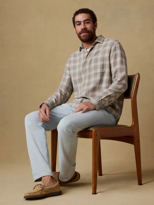 Faherty - Palmetto Shirt - Shore Sage Plaid