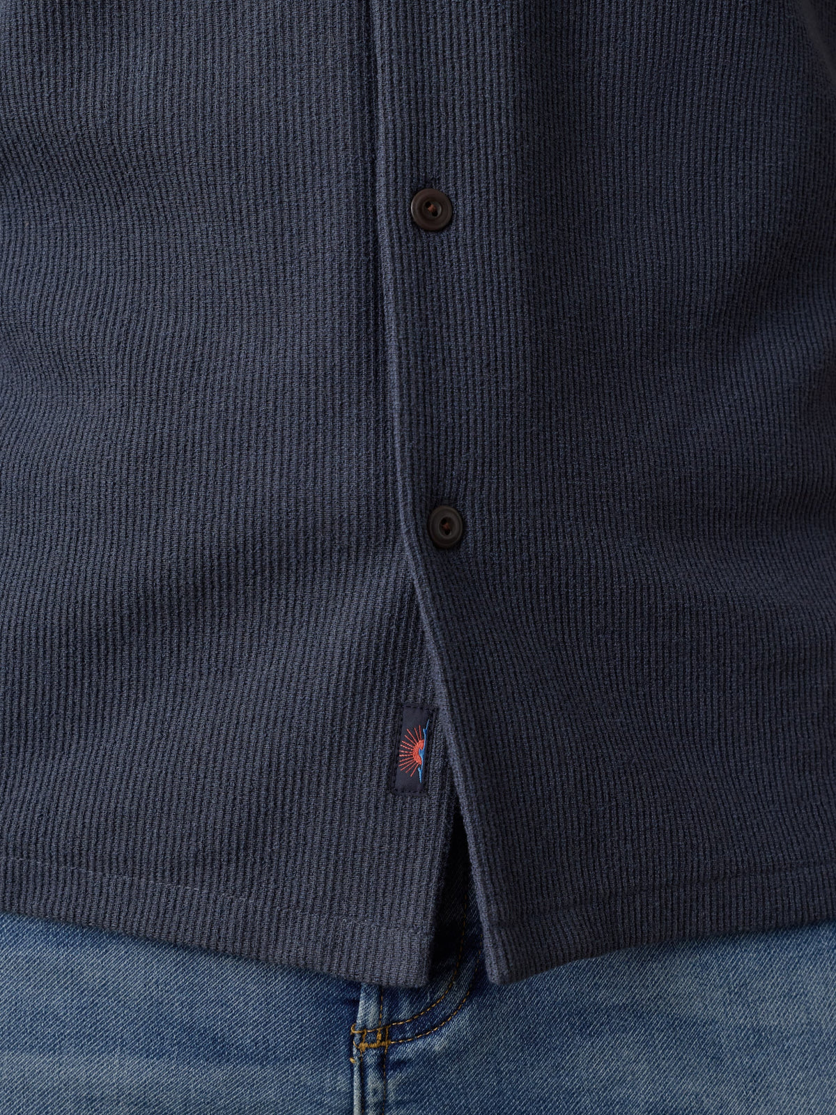 Faherty - Oasis Camp Shirt - Granite Navy