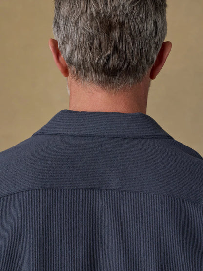 Faherty - Oasis Camp Shirt - Granite Navy