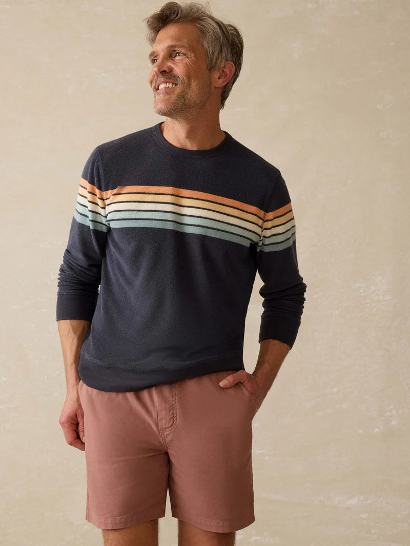 Faherty - Essential Drawstring Short - Cedar Rose