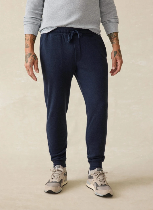 Faherty - Legend Sweatpant - Brighton Navy Twill
