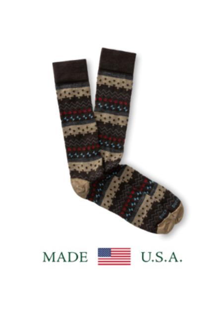 Duck Head - Everyday Chino Sock - Chocolate Plum