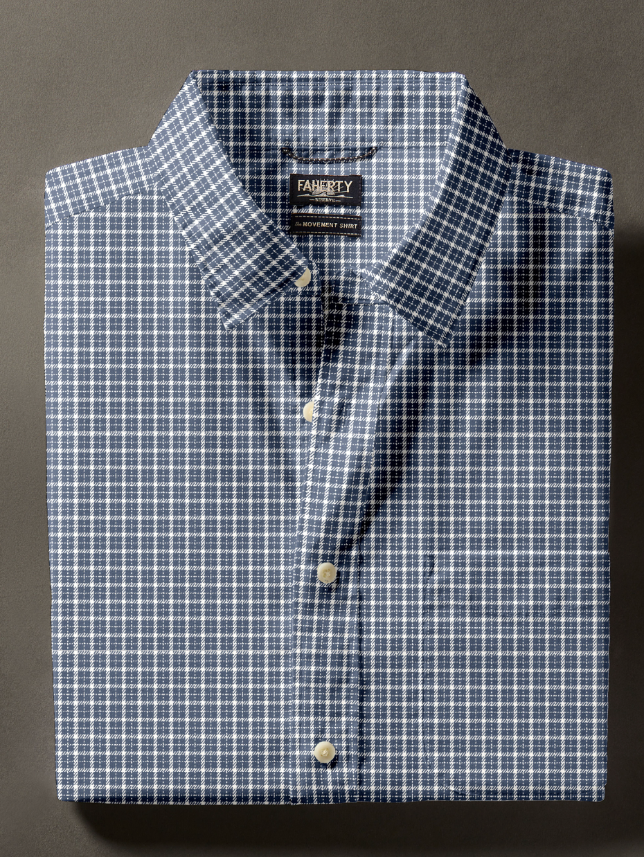 Faherty - The Movement Shirt - Ridge Brook Check