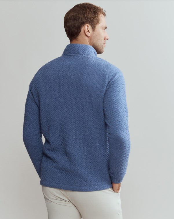 Rhone - Weekender Pullover - Ocean Blue Heather