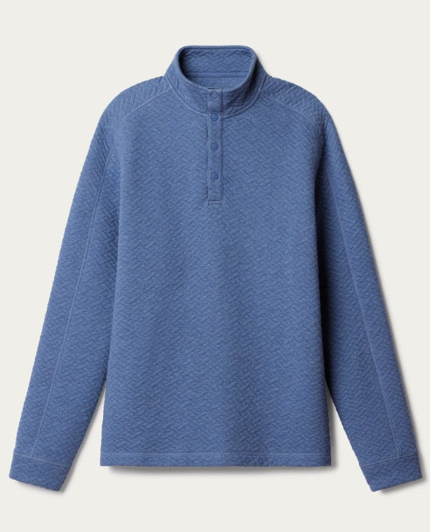 Rhone - Weekender Pullover - Ocean Blue Heather