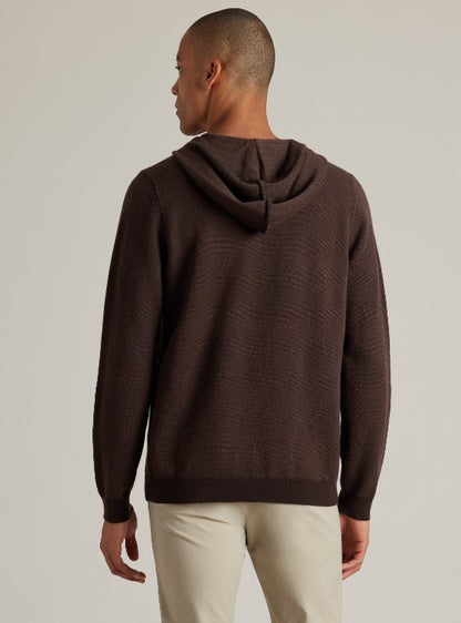 Rhone - Emerson Knit Hoodie - Ristretto Brown