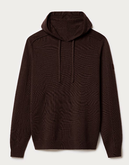 Rhone - Emerson Knit Hoodie - Ristretto Brown