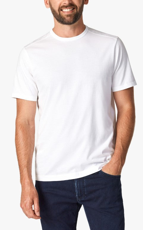 34 Heritage - Basic Crew Neck T-Shirt - White