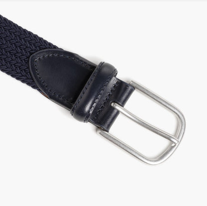 Mizzen + Main - Braided Belt - Navy