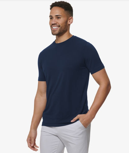 Mizzen + Main - Knox Short Sleeve T-Shirt - Navy