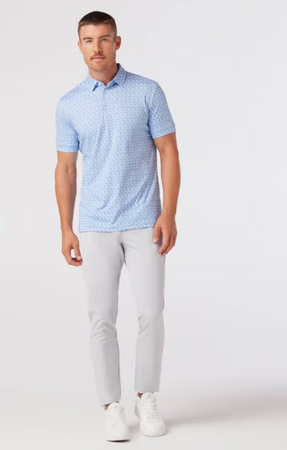 Mizzen + Main - Versa Short Sleeve Polo - Carts & Cocktails