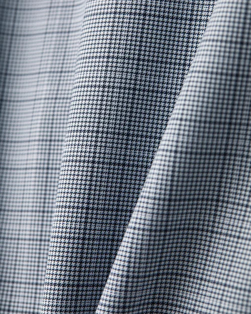 Rhone - State of Mind Shirt - Slim Fit - Blue Pearl Houndstooth