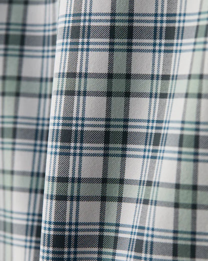 Rhone - State of Mind Shirt - Slim Fit - Pine Gray/White Plaid