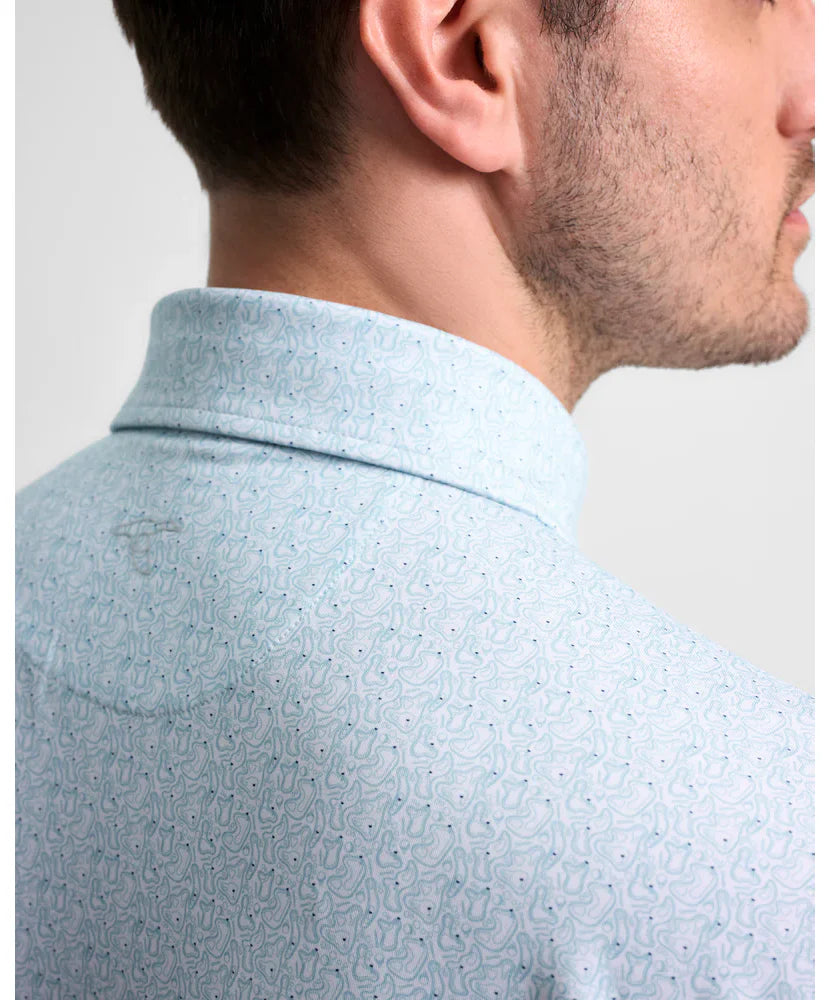 Genteal - Performance Polo - Stellar Golf Print
