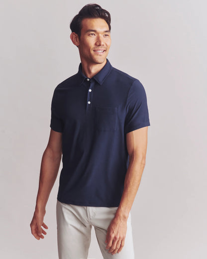 Rhone - WFH Polo - Navy Heather