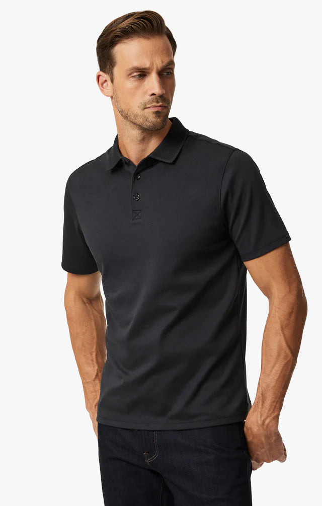 34 Heritage - Polo T-Shirt - Black