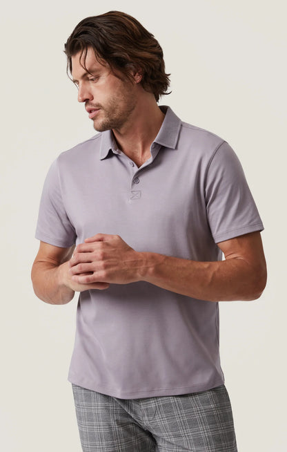34 Heritage - Polo T-Shirt - Lilac Dust