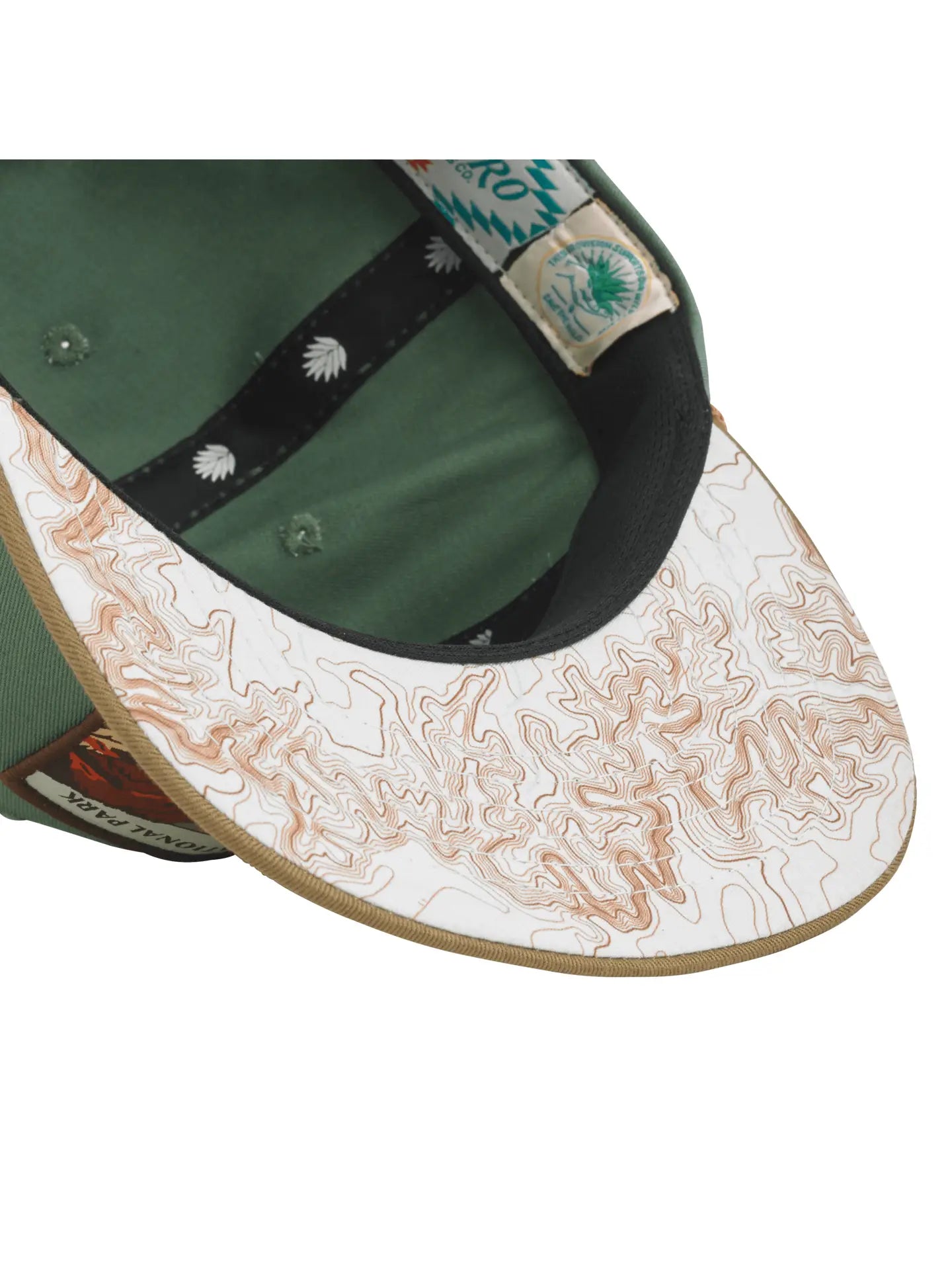 Badlands National Park Hat - Laurel/Wheat